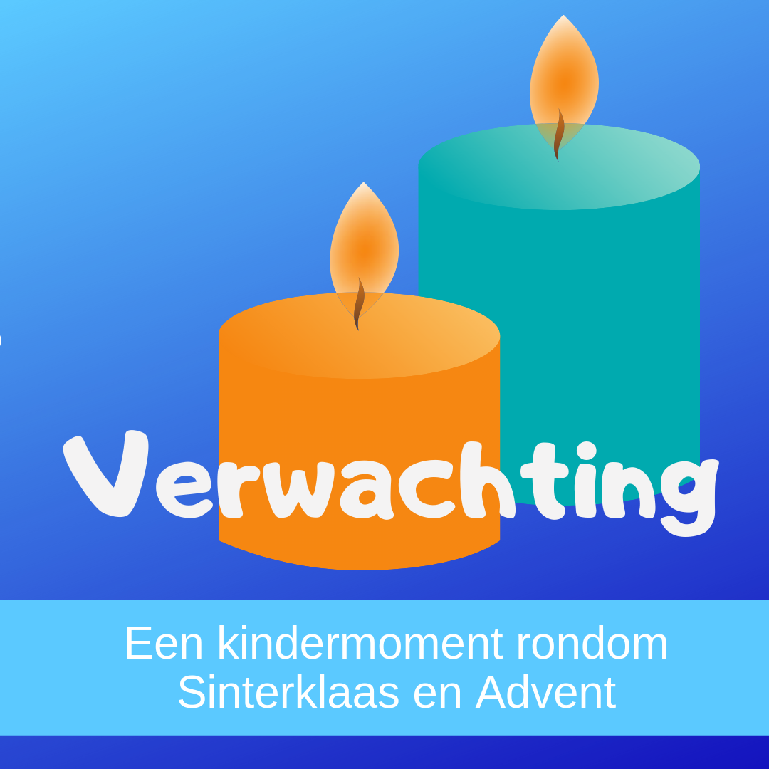 Verwachting een kindermoment in de kerkdienst rondom Sinterklaas en Advent